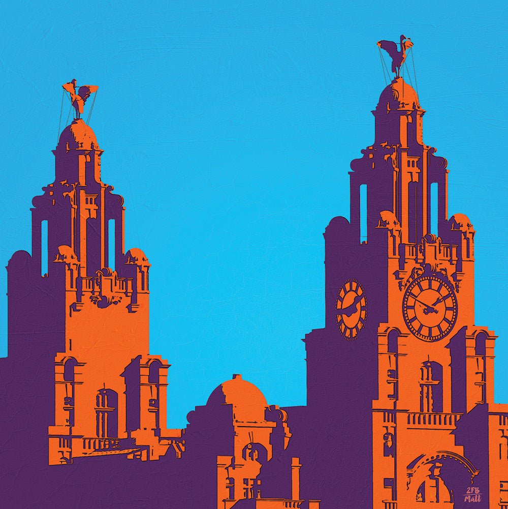 Liver Dawn artwork on Canvas Custom Signs from Twofb.com signs for bars