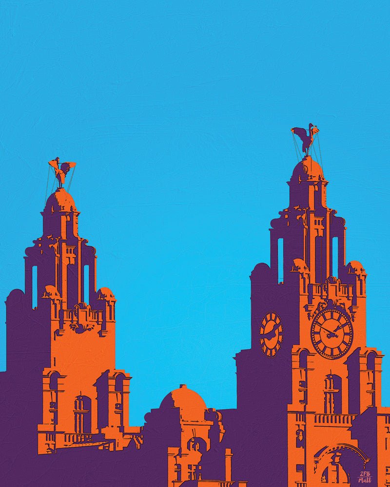 Liver Dawn artwork on Canvas Custom Signs from Twofb.com signs for bars