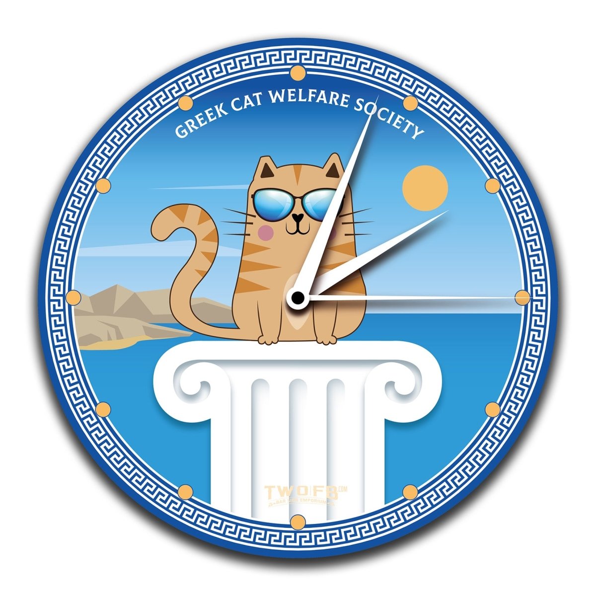 Official GCWS Rhodes Purrrfect Cat O'Clock Custom Signs from Twofb.com signs for bars