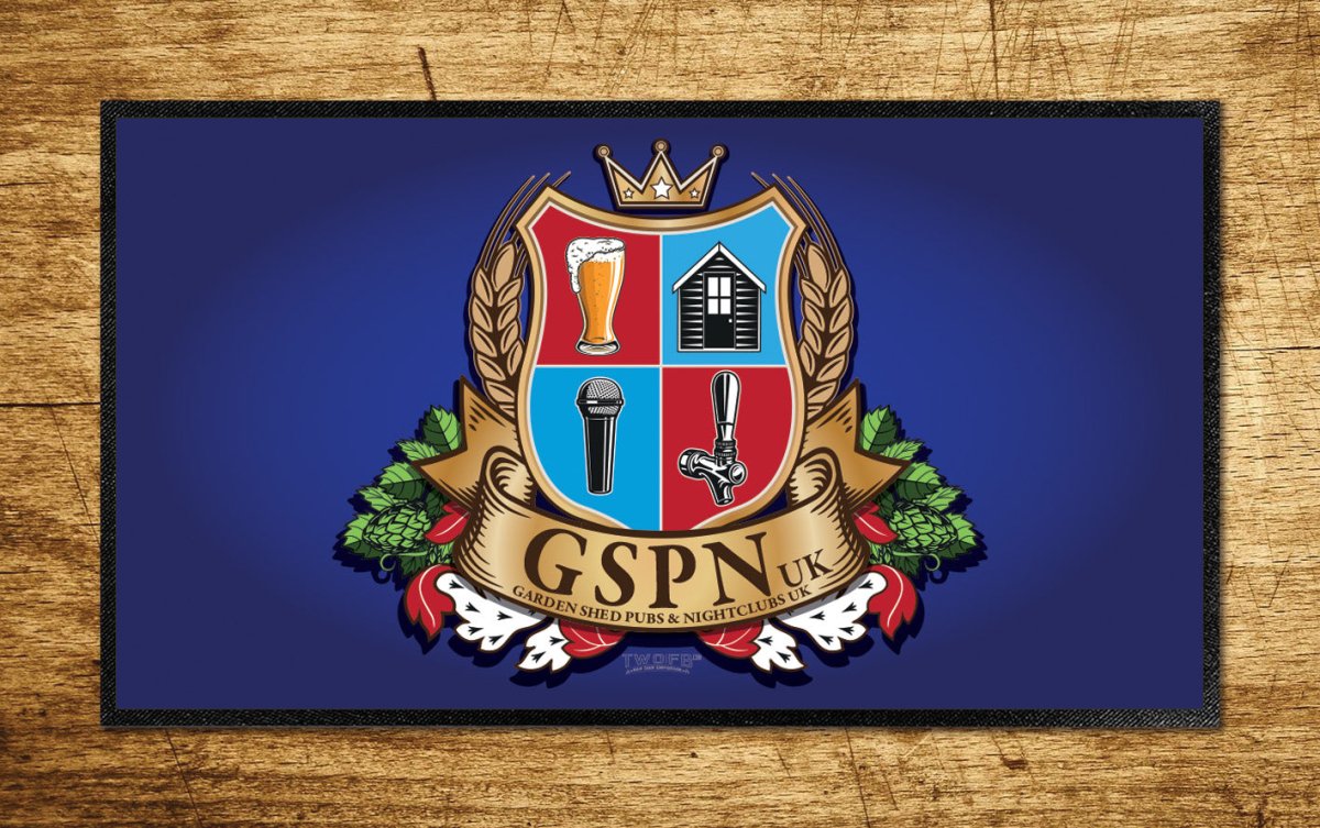 Official GSPN 2023 Bar Runner Custom Signs from Twofb.com signs for bars