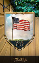 Load image into Gallery viewer, Old Glory Personalised Bar Sign Custom Signs from Twofb.com Signs for bars at home
