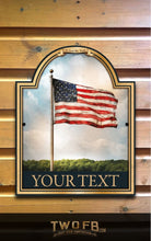 Load image into Gallery viewer, Old Glory Personalised Bar Sign Custom Signs from Twofb.com Bar signs at home
