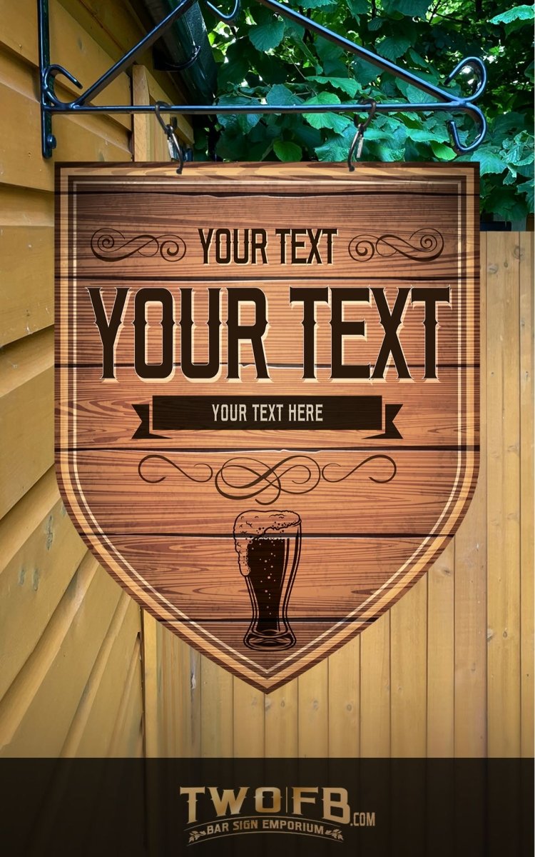 Old School Bar Personalised Bar Sign Custom Signs from Twofb.com Custom made pub signs
