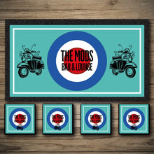 Load image into Gallery viewer, Personalised Bar Mats | Custom Bar Runners | The MODS | Bar Signs
