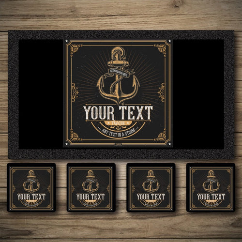 Personalised Bar Mats | Drip Mats | Custom Bar Runners | Anchor  Tavern