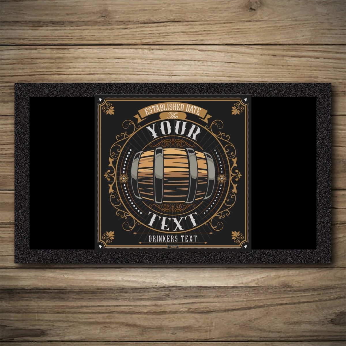 Personalised Bar Mats | Drip Mats | Custom Bar Runners | Barrel Inn