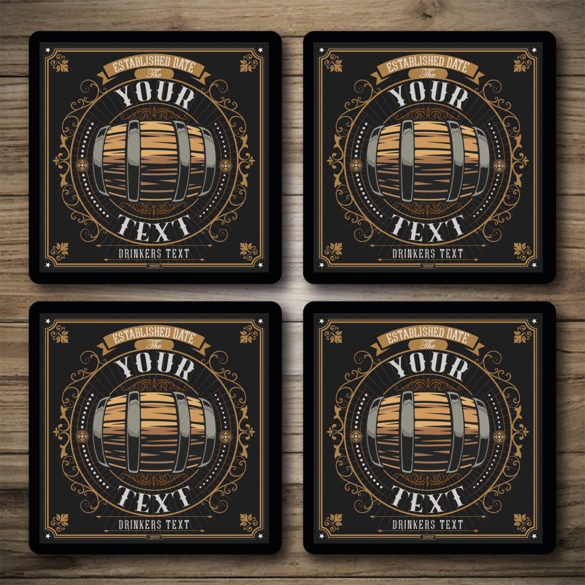Personalised Bar Mats | Drip Mats | Custom Bar Runners | Barrel Inn