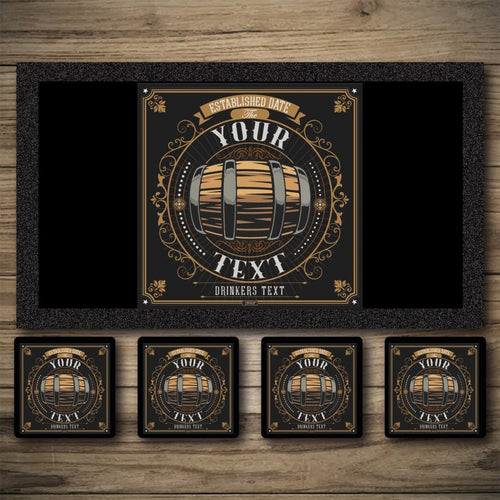 Personalised Bar Mats | Drip Mats | Custom Bar Runners | Barrel Inn