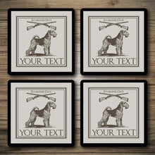 Load image into Gallery viewer, Personalised Bar Mats | Drip Mats | Custom Bar Runners | Dog &amp; Gun
