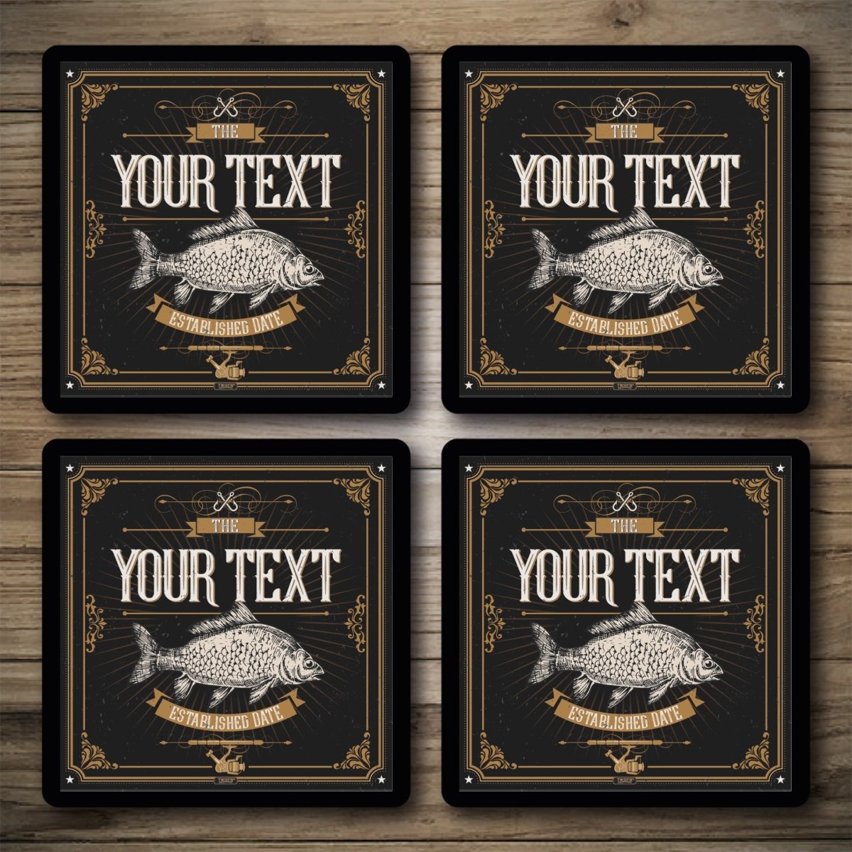Personalised Bar Mats | Drip Mats | Custom Bar Runners | Fish Inn