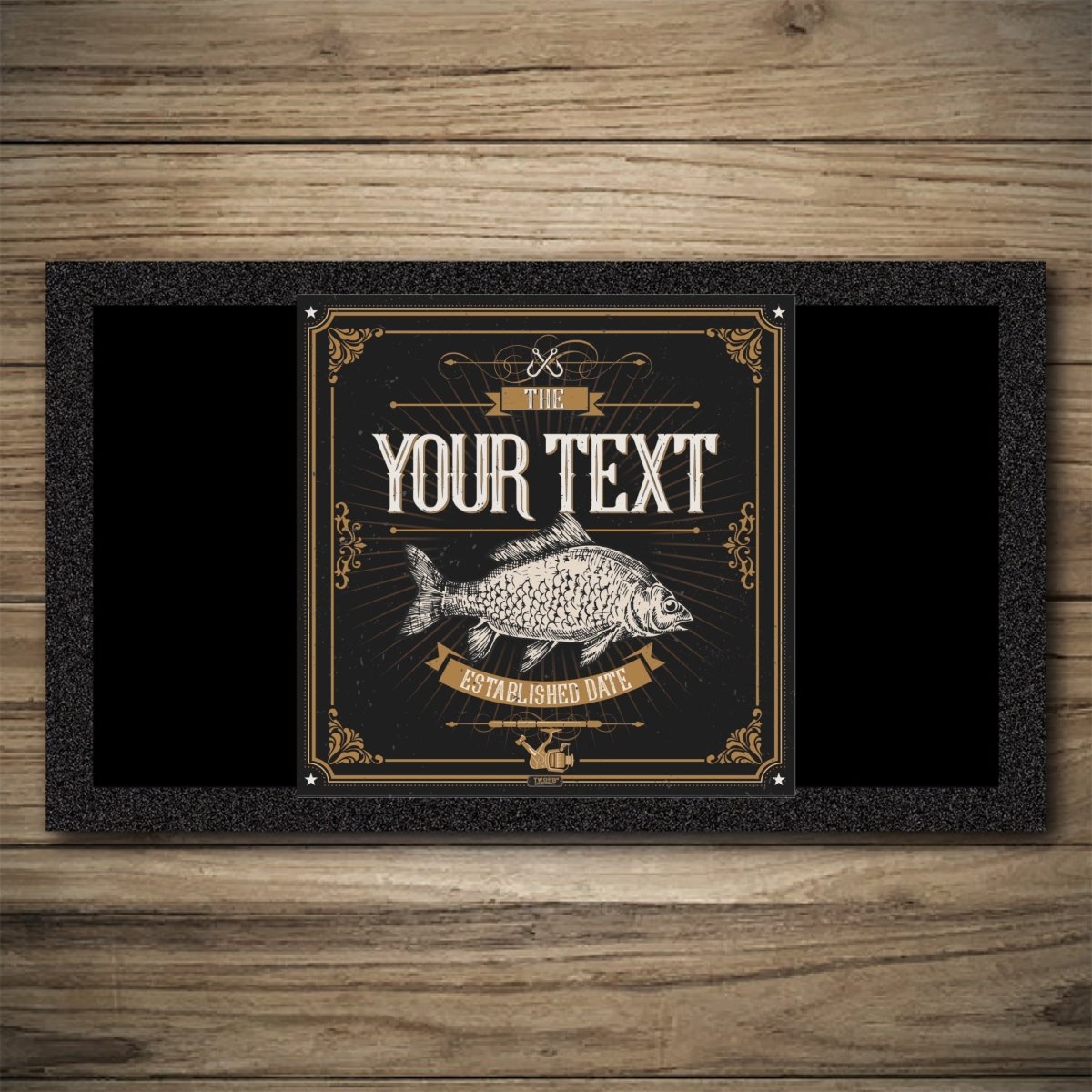 Personalised Bar Mats | Drip Mats | Custom Bar Runners | Fish Inn