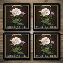 Load image into Gallery viewer, Personalised Bar Mats | Drip Mats | Custom Bar Runners | Rose &amp; Thistle
