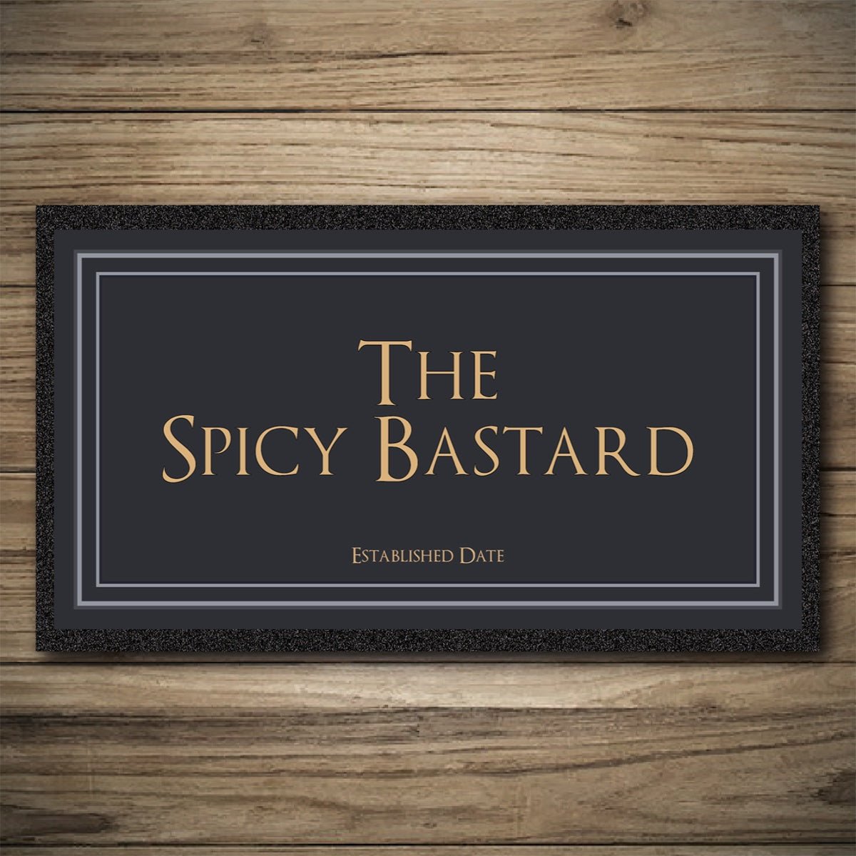 Personalised Bar Mats | Drip Mats | Custom Bar Runners | Spicy Bastard