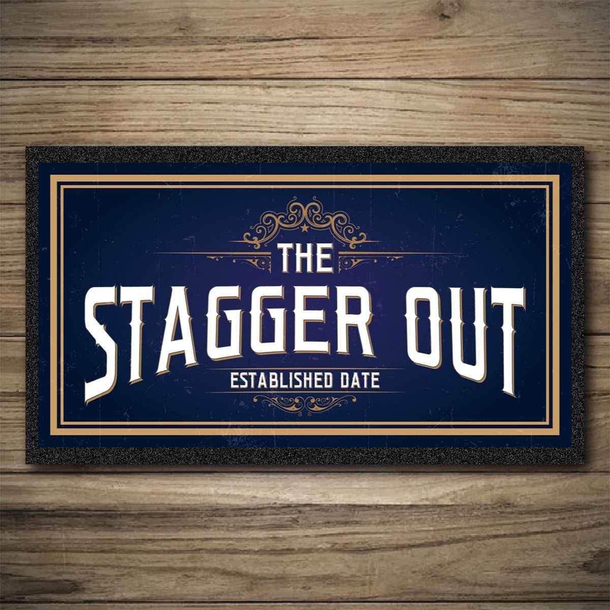 Beer Mats and Bar Runners from Two Fat Blokes. Add your bar name or pub shed name to personalise your Personalised Bar Mats, Drip Mats, Custom Bar Runners, and coasters