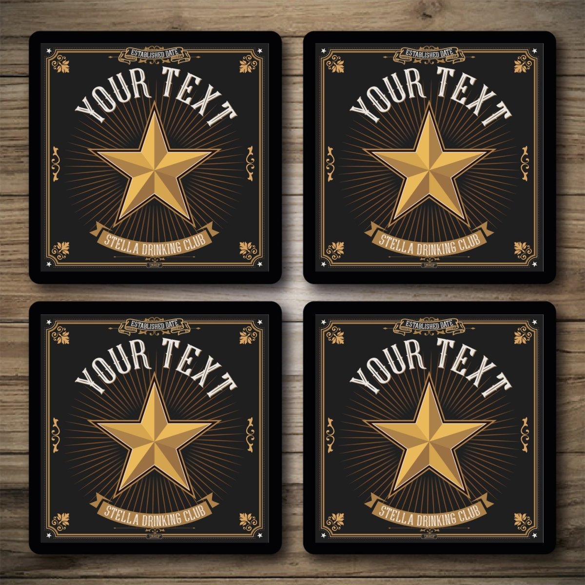 Personalised Bar Mats | Drip Mats | Custom Bar Runners | Star Inn