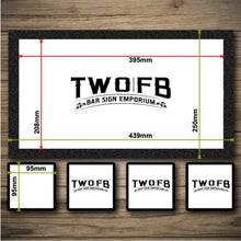 Load image into Gallery viewer, Personalised Bar Mats | Drip Mats | Custom Bar Runners | The Last Stop
