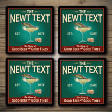 Load image into Gallery viewer, Personalised Bar Mats | Drip Mats | Custom Bar Runners | The Pickled Newt
