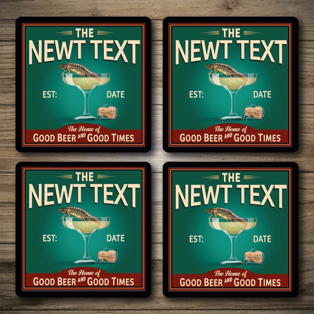 Personalised Bar Mats | Drip Mats | Custom Bar Runners | The Pickled Newt