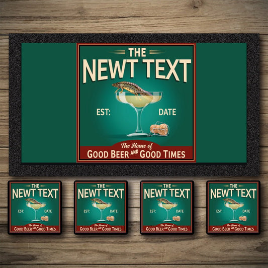 Personalised Bar Mats | Drip Mats | Custom Bar Runners | The Pickled Newt