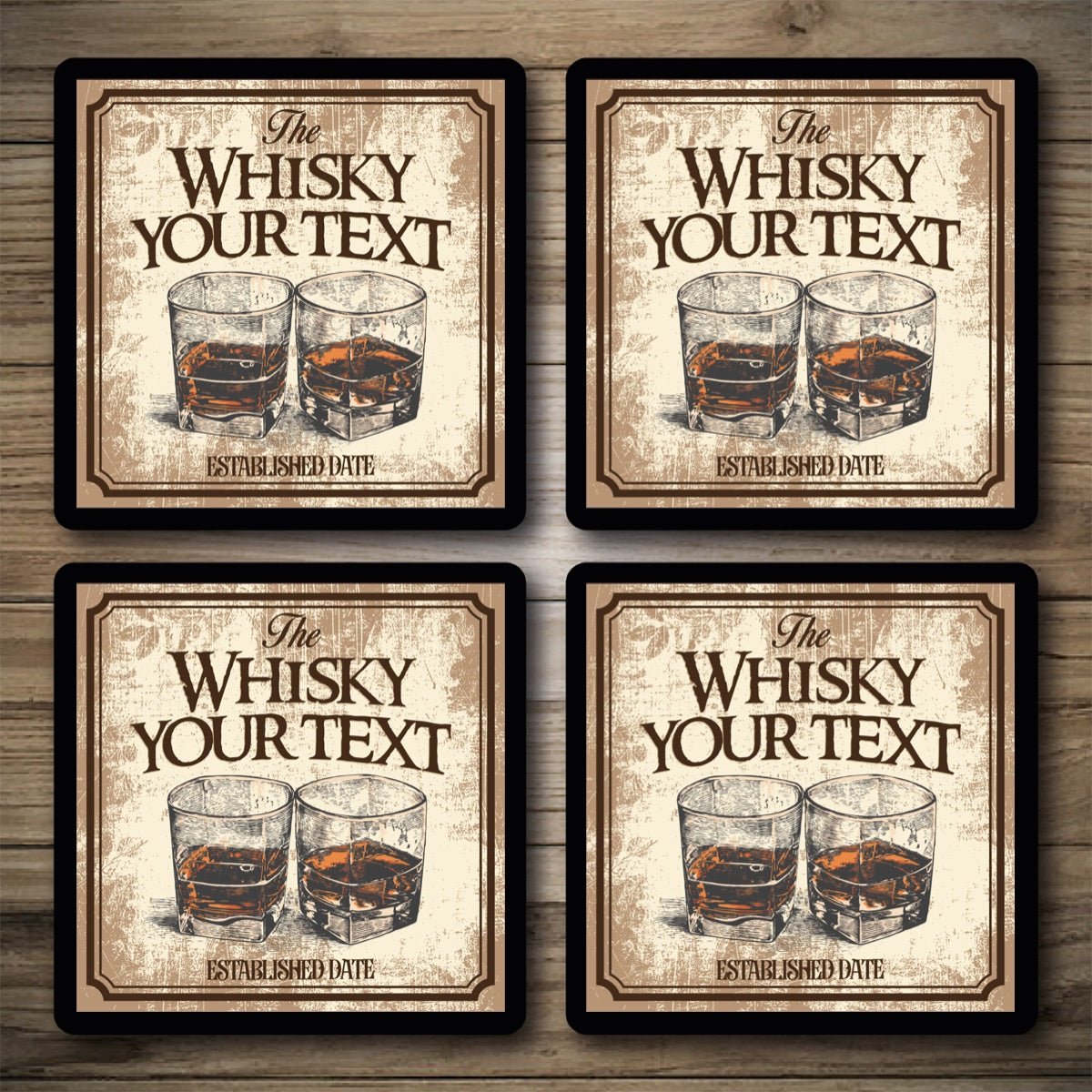 Personalised Bar Mats | Drip Mats | Custom Bar Runners | Whisky Shack
