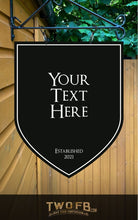 Load image into Gallery viewer, Piano Black Personalised Bar Sign Custom Pub Signs from Twofb.com Pub Signs for sale

