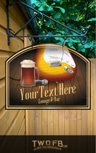 Load image into Gallery viewer, Rockers Retreat Personalised Bar Sign Custom Pub Signs from Twofb.com Personalised pub sign
