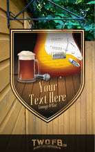 Load image into Gallery viewer, Rockers Retreat Personalised Bar Sign Custom Signs from Twofb.com Hanging pub sign
