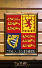 Load image into Gallery viewer, Royal Standard Personalised Bar Sign Custom Signs from Twofb.com Pub signage
