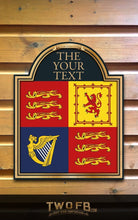 Load image into Gallery viewer, Royal Standard Personalised Bar Sign Custom Signs from Twofb.com Pub signs made to order.
