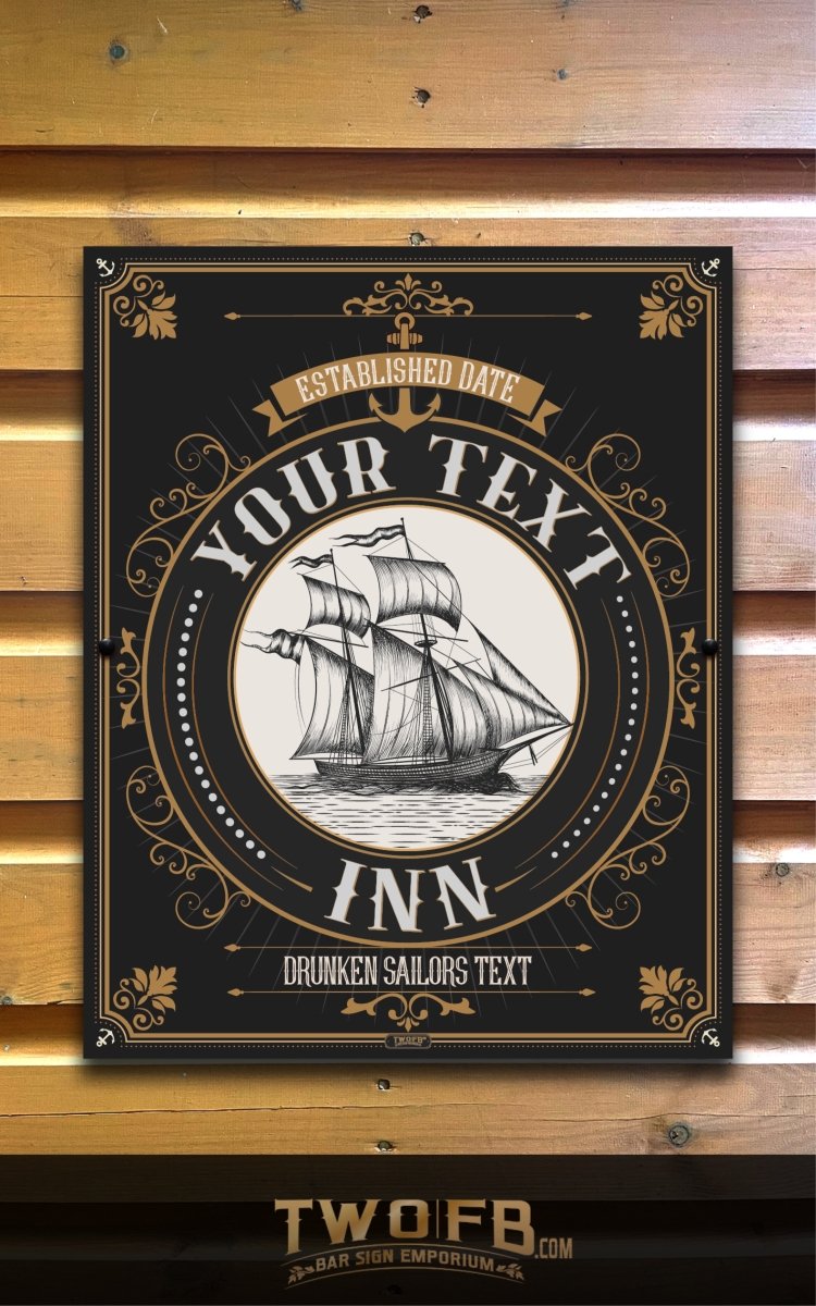 Ship Inn/Nautical Pub Sign/ Pub Sign/Bar Sign/Home bar sign/Pub sign for outside/Custom pub sign/Home Bar/Pub Décor/Military Bar Signs/Custom Bar signs/Barsigns UK/ Man Cave/ Mess Sign/ Bar Runner/ Beer Mats/ Hanging pub sign/ Custom sign/ Garden Signs/Pub signs