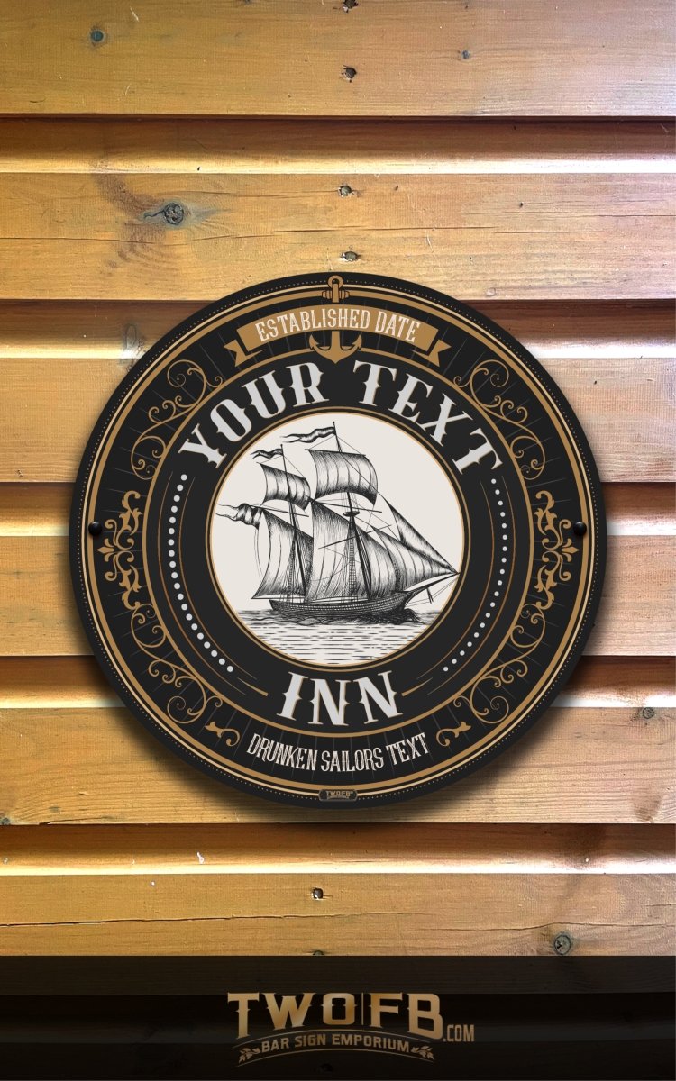 Ship Inn/Nautical Pub Sign/ Pub Sign/Bar Sign/Home bar sign/Pub sign for outside/Custom pub sign/Home Bar/Pub Décor/Military Bar Signs/Custom Bar signs/Barsigns UK/ Man Cave/ Mess Sign/ Bar Runner/ Beer Mats/ Hanging pub sign/ Custom sign/ Garden Signs/Pub signs