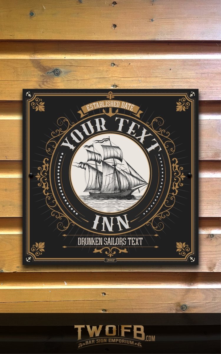 Ship Inn/Nautical Pub Sign/ Pub Sign/Bar Sign/Home bar sign/Pub sign for outside/Custom pub sign/Home Bar/Pub Décor/Military Bar Signs/Custom Bar signs/Barsigns UK/ Man Cave/ Mess Sign/ Bar Runner/ Beer Mats/ Hanging pub sign/ Custom sign/ Garden Signs/Pub signs