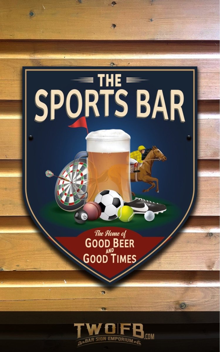 Vintage Bar Sign | Pub Signs | funny bar sign |  Hanging Signs | sports bar sign