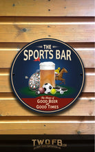 Load image into Gallery viewer, Vintage Bar Sign | Pub Signs | funny bar sign |  Hanging Signs | sports bar sign
