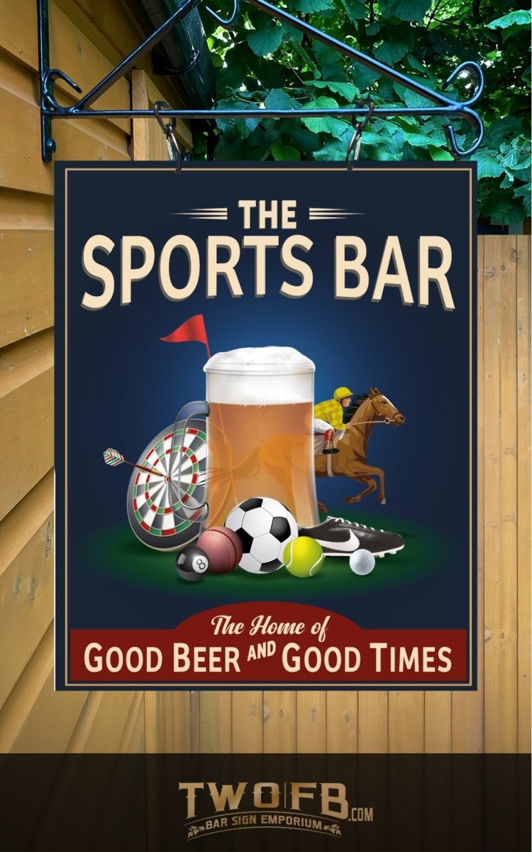 Vintage Bar Sign | Pub Signs | funny bar sign |  Hanging Signs | sports bar sign