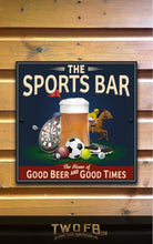 Load image into Gallery viewer, Vintage Bar Sign | Pub Signs | funny bar sign |  Hanging Signs | sports bar sign
