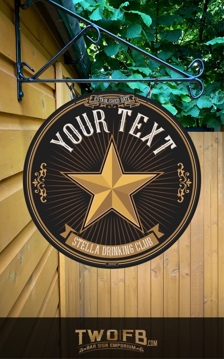 Star Inn - Tavern Signs | Pub Sign | Hanging Pub Signs – Two Fat Blokes Ltd
