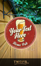 Load image into Gallery viewer, Sup it &amp; See Personalised Bar Sign Custom Signs from Twofb.com signs for bars
