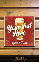 Load image into Gallery viewer, Sup it &amp; See Personalised Bar Sign Custom Signs from Twofb.com bar signs UK
