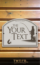 Load image into Gallery viewer, The Anglers Retreat Personalised Bar Sign Custom Signs from Twofb.com Bar signage
