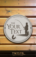 Load image into Gallery viewer, The Anglers Retreat Personalised Bar Sign Custom Signs from Twofb.com Traditional Pub Signs
