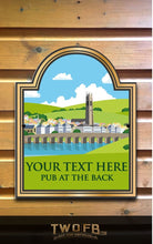 Load image into Gallery viewer, The Bridge Personalised Bar Sign Custom Signs from Twofb.com Pub signage
