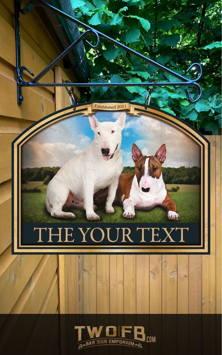 The Bullie Arms Personalised Bar Sign Custom Signs from Twofb.com Bar Signs UK