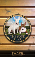 Load image into Gallery viewer, The Bullie Arms Personalised Bar Sign Custom Signs from Twofb.com Hanging pub signs
