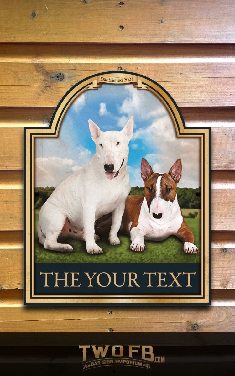 The Bullie Arms Personalised Bar Sign Custom Signs from Twofb.com Custom bar signs