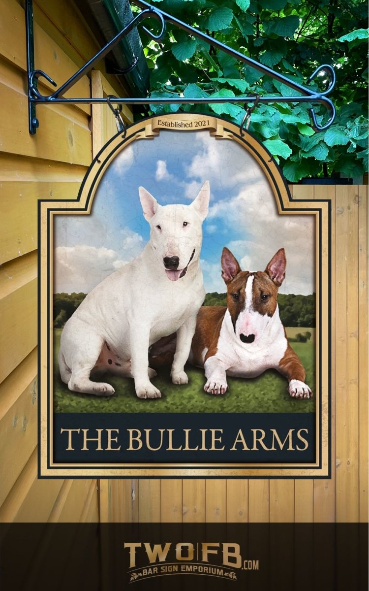 The Bullie Arms Personalised Bar Sign Custom Signs from Twofb.com Bar sign