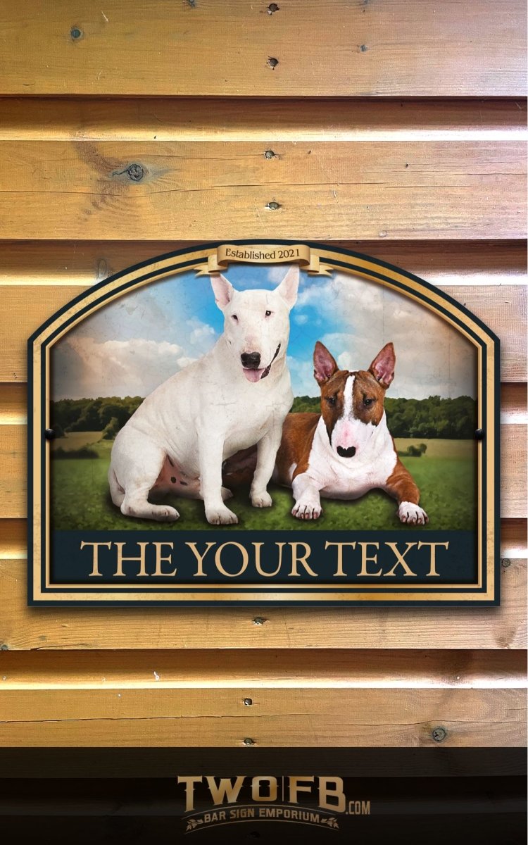 The Bullie Arms Personalised Bar Sign Custom Signs from Twofb.com signs for bars
