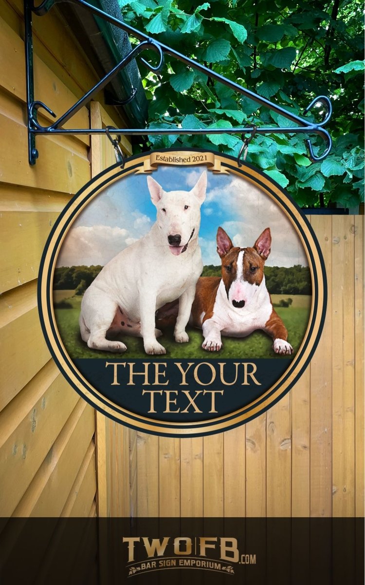 The Bullie Arms Personalised Bar Sign Custom Signs from Twofb.com Pub Signs