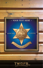 Load image into Gallery viewer, The Burma Star Personalised Bar Sign Custom Signs from Twofb.com military bar sign
