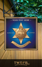 Load image into Gallery viewer, The Burma Star Personalised Bar Sign Custom Signs from Twofb.com Bar signs UK
